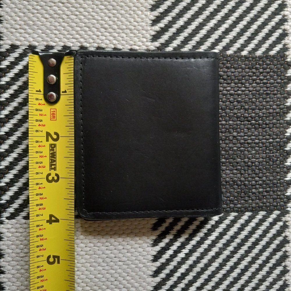 Leather Badge Wallet - Picture 3 of 5